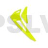 FUP-420YL FUSUNO Neon Yellow Fiberglass Horizontal/Vertical Fin Compatible with Blade 300 X